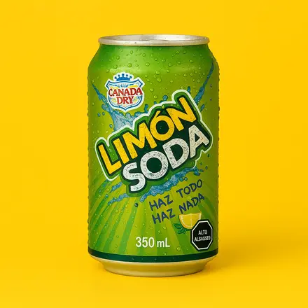 Limon Soda 350cc